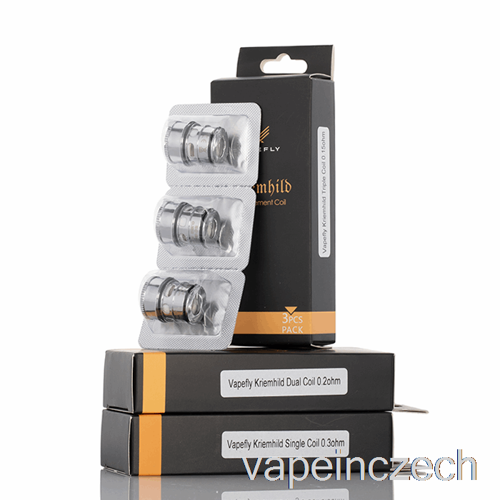 Náhradní Cívky Vapefly Kriemhild 0,2ohm Ni80 Single Mesh Cívky Vape Pero